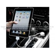 Cargador para coche a conector 30 pin para equipos Apple